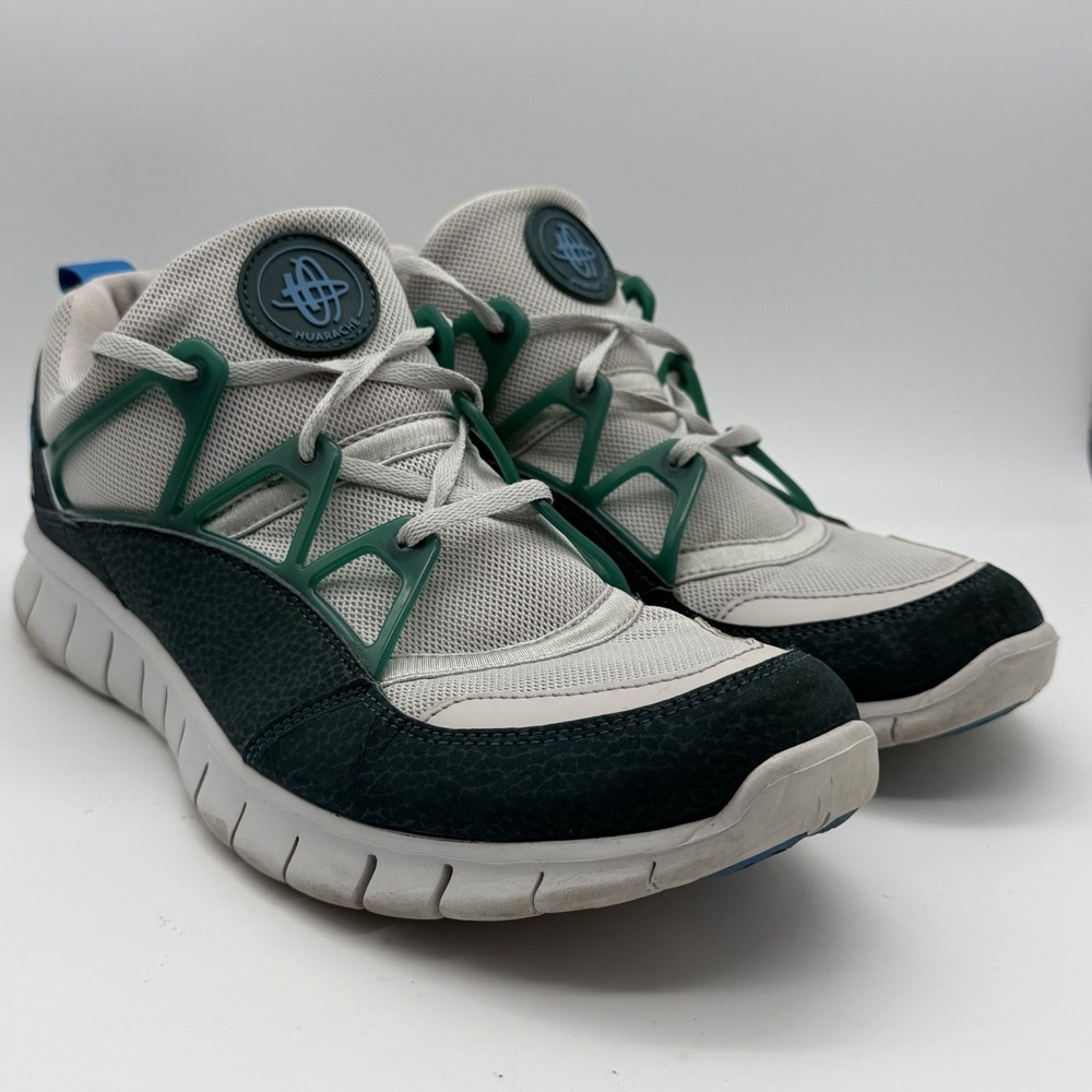 Nike Huarache Free 2012 Men's Size 12 Green Blue Gray 555440-043